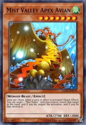 Mist Valley Apex Avian - (Hidden Arsenal Chapter 1) - (HAC1-EN062) - (DT Ultra Rare)