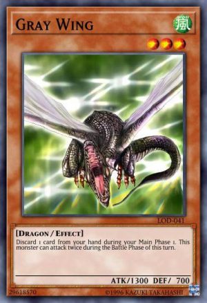 Gray Wing - (Legacy of Darkness) - (LOD-041) - (Common)