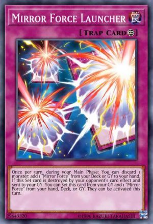 Mirror Force Launcher - (Cybernetic Horizon) - (CYHO-EN069) - (Super Rare)