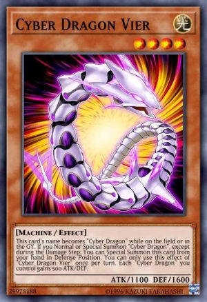 Cyber Dragon Vier - (Structure Cyber Strike) - (SDCS-EN006) - (Common)