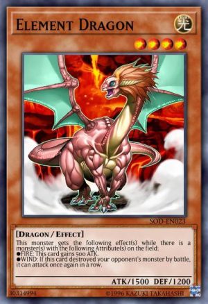 Element Dragon - (Soul of the Duelist) - (SOD-EN023) - (Common)