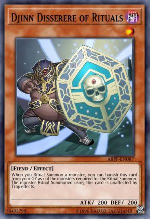 Djinn Disserere of Rituals - (The Secret Forces) - (THSF-EN040) - (Super Rare)