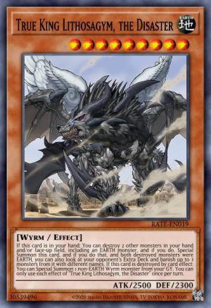 True King Lithosagym, the Disaster - (Wild Survivors) - (WISU-EN047) - (Rare)