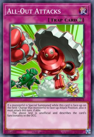 All-Out Attacks - (OTS Tournament Pack 11) - (OP11-EN022) - (Common)