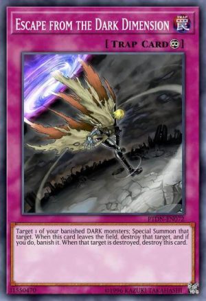 Escape from the Dark Dimension - (Phantom Darkness) - (PTDN-EN072) - (Super Rare)