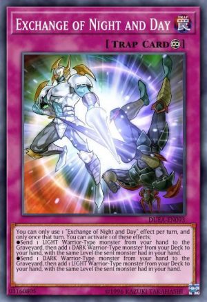 Exchange of Night and Day - (Duelist Alliance) - (DUEA-EN093) - (Common)