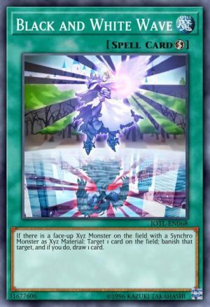 Black and White Wave - (Judgment of the Light) - (JOTL-EN068) - (Common)