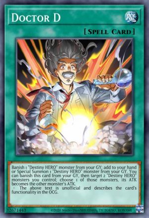 Doctor D - (Brothers of Legend) - (BROL-EN010) - (Ultra Rare)