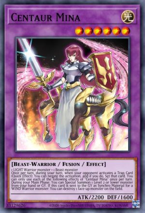 Centaur Mina - (Brothers of Legend) - (BROL-EN020) - (Secret Rare)