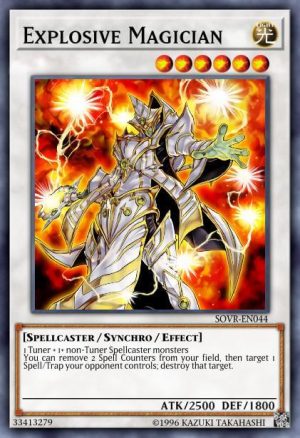 Explosive Magician - (OTS Tournament Pack 10) - (OP10-EN017) - (Common)