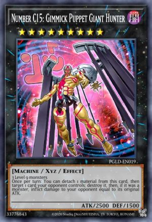 Number C15: Gimmick Puppet Giant Hunter - (Legendary Duelists Season 3) - (LDS3-EN064) - (Common)