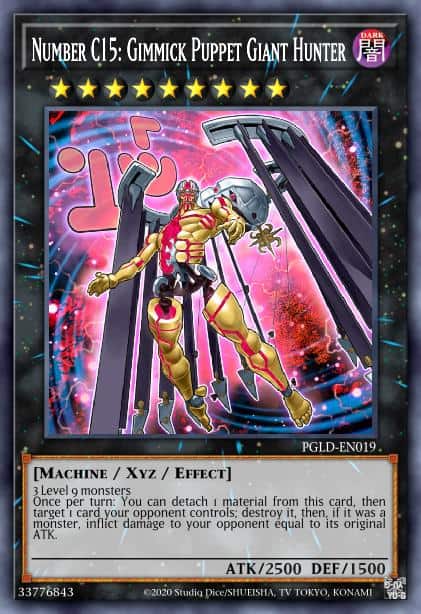 Number C15: Gimmick Puppet Giant Hunter - (Legendary Duelists Season 3) - (LDS3-EN064) - (Common)