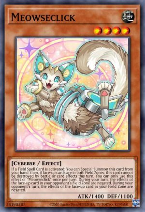 Meowseclick - (Burst of Destiny) - (BODE-EN034) - (Super Rare)