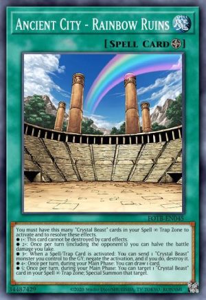 Ancient City - Rainbow Ruins - (Force of the Breaker) - (FOTB-EN045) - (Rare)