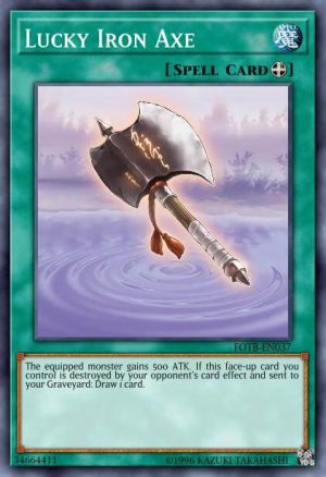 Lucky Iron Axe - (Starter Dawn of the Xyz) - (YS11-EN030) - (Common)