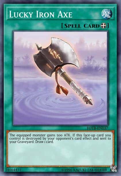 Lucky Iron Axe - (Starter Dawn of the Xyz) - (YS11-EN030) - (Common)