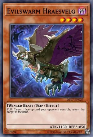 Evilswarm Hraesvelg - (Hidden Arsenal 7 Knight of Stars) - (HA07-EN016) - (Super Rare)