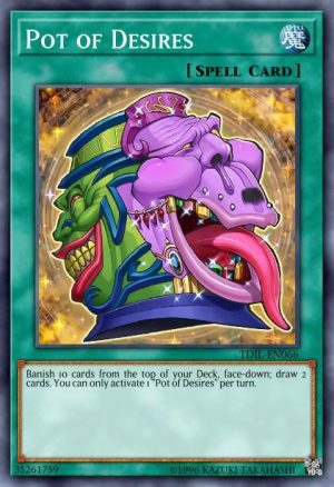 Pot of Desires - (2017 Mega-Tins) - (CT14-EN004) - (Ultra Rare)