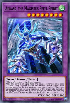 Aiwass, the Magistus Spell Spirit - (Genesis Impact) - (GEIM-EN005) - (Super Rare)