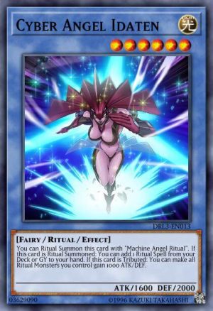 Cyber Angel Idaten - (Legendary Duelists Sisters of the Rose) - (LED4-EN019) - (Common)