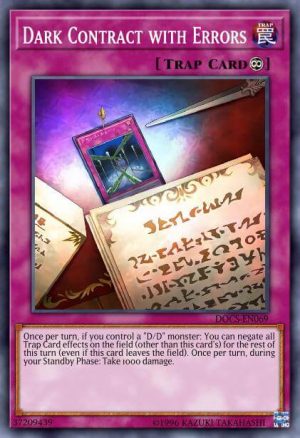 Dark Contract with Errors - (2016 Mega-Tin Mega Pack) - (MP16-EN155) - (Common)