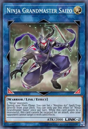 Ninja Grandmaster Saizo - (OTS Tournament Pack 20) - (OP20-EN010) - (Super Rare)