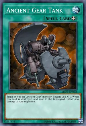 Ancient Gear Tank - (Structure Machine Re-Volt) - (SD10-EN018) - (Common)