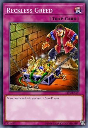 Reckless Greed - (Battle Pack 2 War of the Giants) - (BP02-EN175) - (Rare)