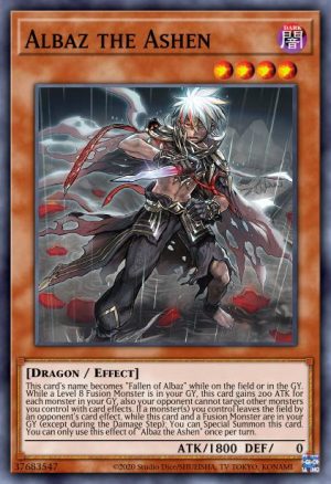 Albaz the Ashen - (Power of the Elements) - (POTE-EN011) - (Super Rare)