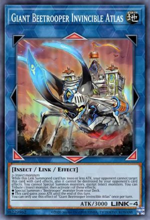 Giant Beetrooper Invincible Atlas - (2022 Tin of the Pharaoh's Gods) - (MP22-EN177) - (Common)