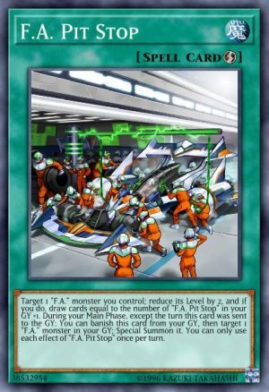 F.A. Pit Stop - (Circuit Break) - (CIBR-EN089) - (Common)