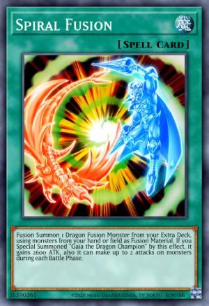 Spiral Fusion - (2021 Tin of Ancient Battles) - (MP21-EN133) - (Rare)