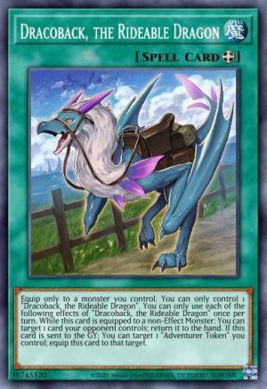 Dracoback, the Rideable Dragon - (The Grand Creators) - (GRCR-EN032) - (Rare)