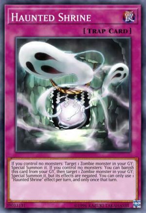 Haunted Shrine - (Structure Zombie Horde) - (SR07-EN035) - (Common)