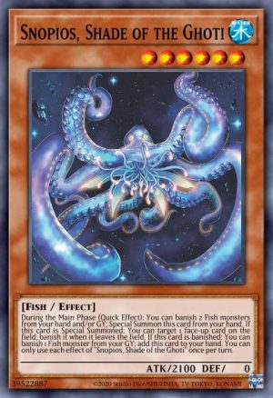 Snopios, Shade of the Ghoti - (Darkwing Blast) - (DABL-EN087) - (Super Rare)