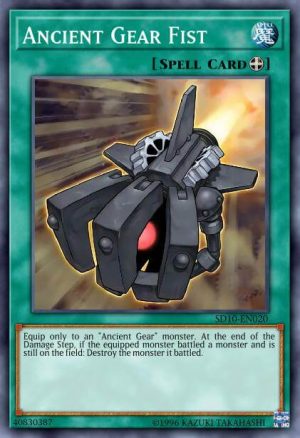 Ancient Gear Fist - (Structure Machine Re-Volt) - (SD10-EN020) - (Common)