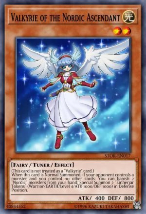 Valkyrie of the Nordic Ascendant - (Legendary Hero Decks) - (LEHD-ENB10) - (Common)