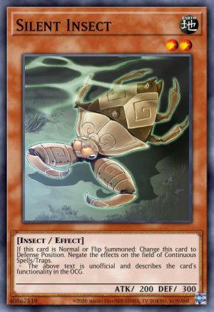 Silent Insect - (Shadow of Infinity) - (SOI-EN020) - (Common)