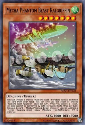 Mecha Phantom Beast Kalgriffin - (Shadow Specters) - (SHSP-EN028) - (Rare)