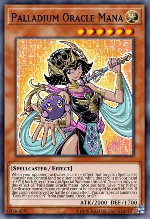 Palladium Oracle Mana - (2019 Gold Sarcophagus Tin) - (TN19-EN004) - (Prismatic Secret Rare)