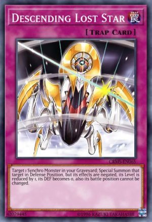 Descending Lost Star - (Duelist Pack Yusei 2) - (DP09-EN024) - (Common)