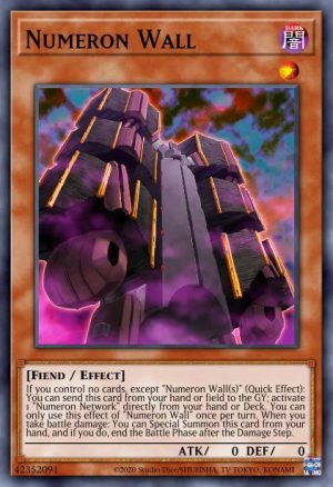 Numeron Wall - (Battles of Legend Armageddon) - (BLAR-EN020) - (Ultra Rare)