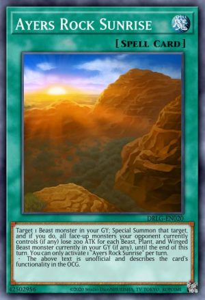 Ayers Rock Sunrise - (Battle Pack 3 Monster League) - (BP03-EN183) - (Common)