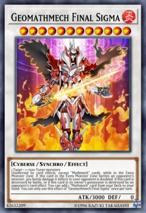 Geomathmech Final Sigma - (Ghosts From the Past The 2nd Haunting) - (GFP2-EN134) - (Ultra Rare)