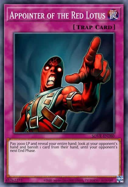 Appointer of the Red Lotus - (Structure Freezing Chains) - (SDFC-EN035) - (Common)