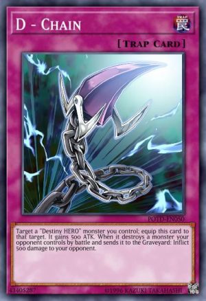 D - Chain - (Duelist Pack Aster Phoenix) - (DP05-EN028) - (Common)