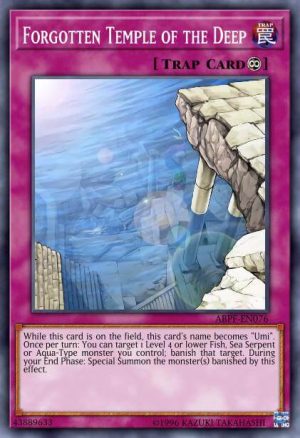 Forgotten Temple of the Deep - (Absolute Powerforce) - (ABPF-EN076) - (Common)