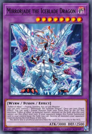 Mirrorjade the Iceblade Dragon - (Structure Albaz Strike) - (SDAZ-EN041) - (Ultra Rare)
