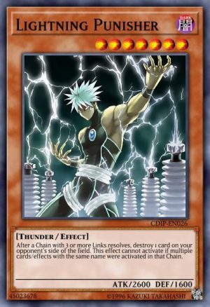 Lightning Punisher - (Cyberdark Impact) - (CDIP-EN026) - (Rare)