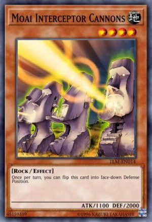 Moai Interceptor Cannons - (Structure Invincible Fortress) - (SD7-EN011) - (Common)